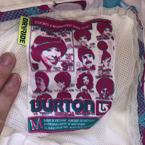 Burton ladies skiing snowboarding snow pants size medium - Picture 5 of 5